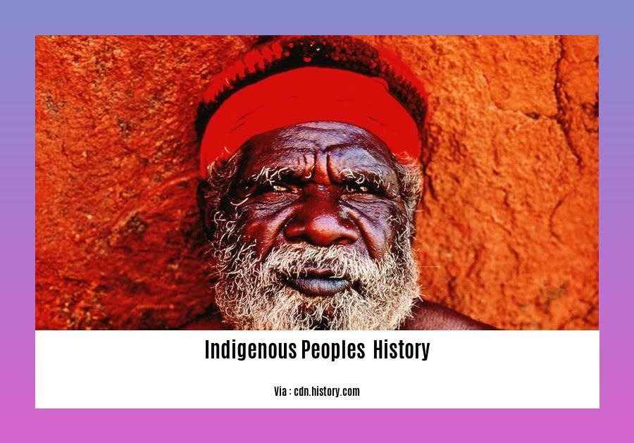 indigenous peoples  history