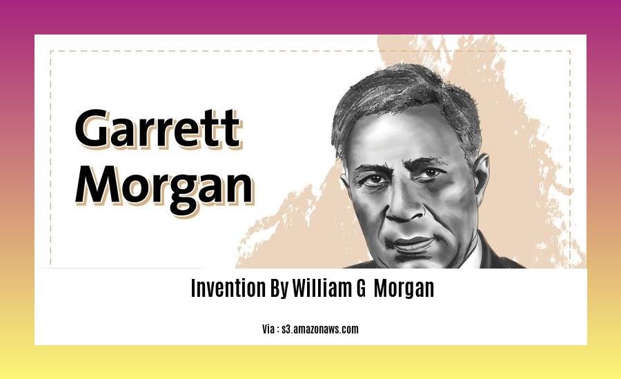 invention by William G Morgan 2