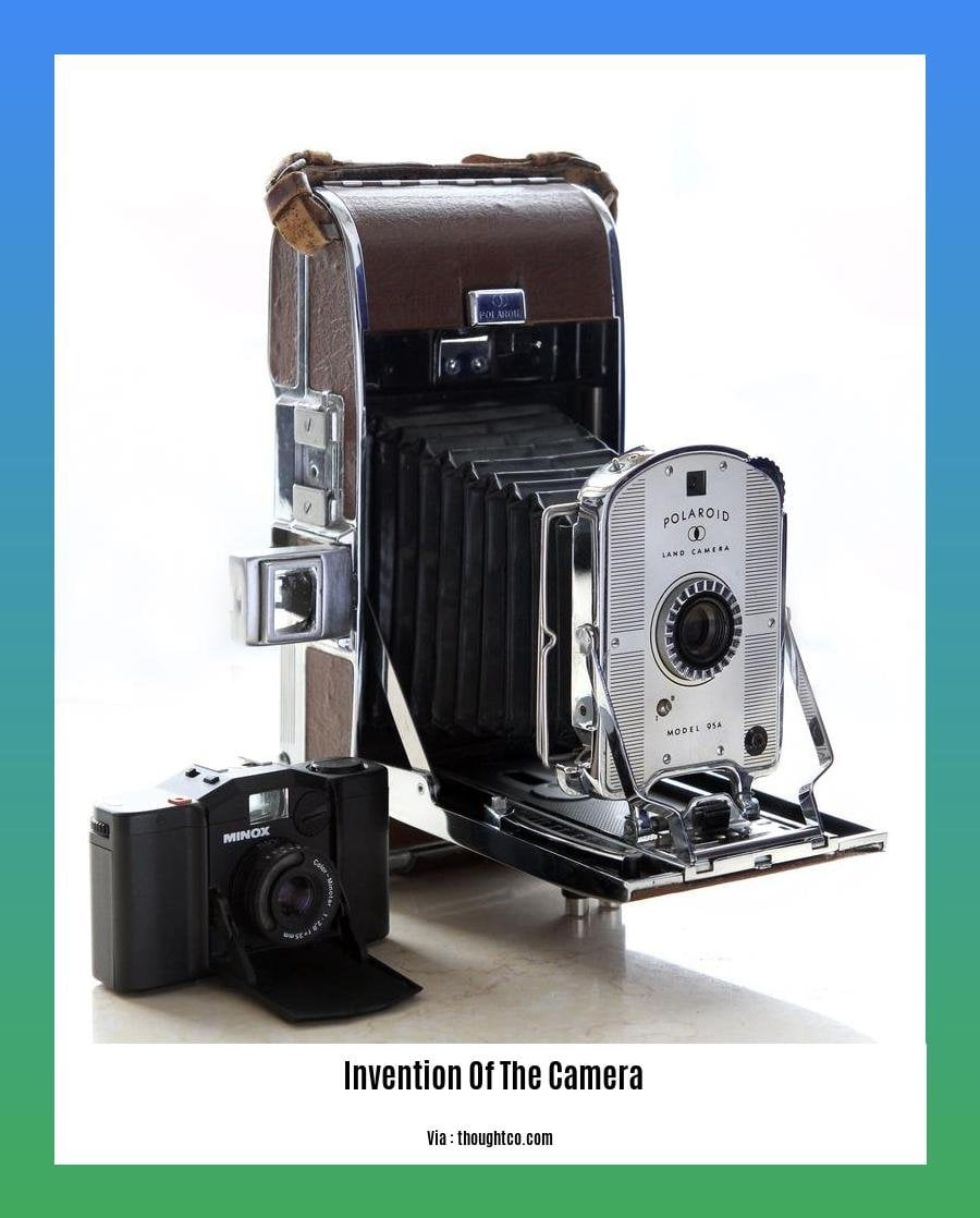 The Invention of the Camera: A Journey into the Evolution of Image Capture