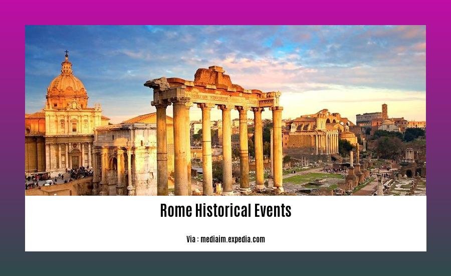 rome historical events 2
