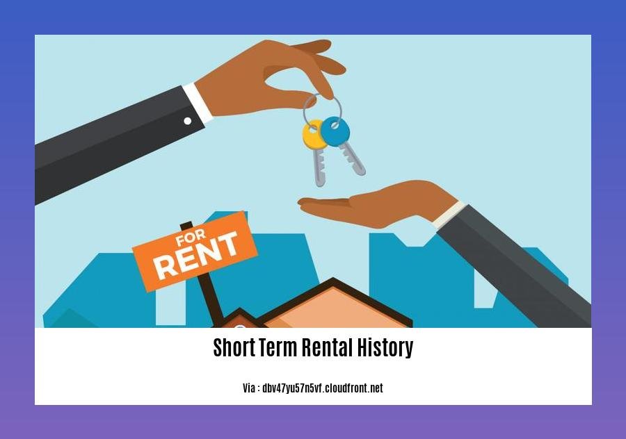 short term rental history