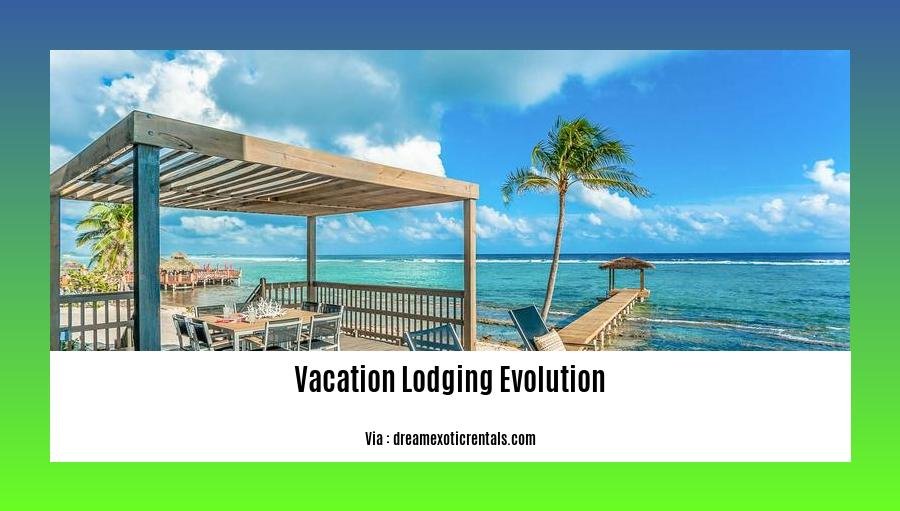 vacation lodging evolution