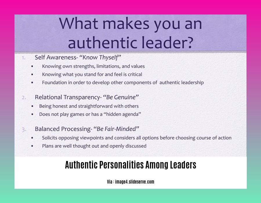 authentic personalities among leaders 2