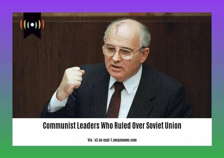 Communist Leaders Who Ruled Over the Soviet Union: An Analysis of Their ...