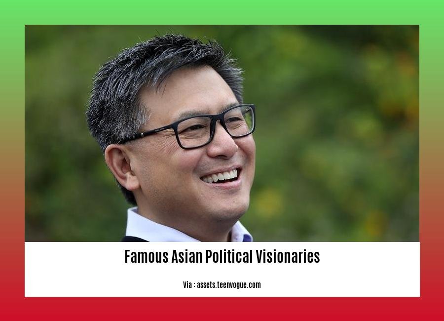famous asian political visionaries