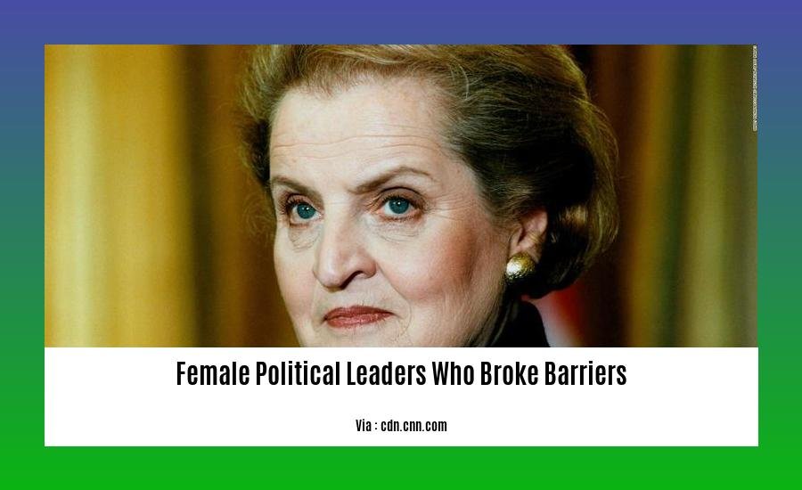 female political leaders who broke barriers 2