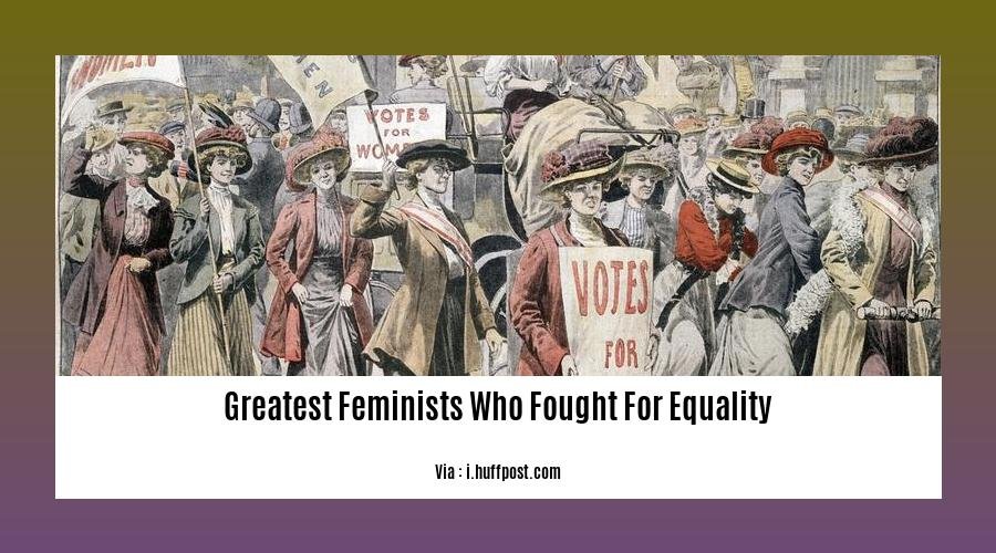greatest feminists who fought for equality 2
