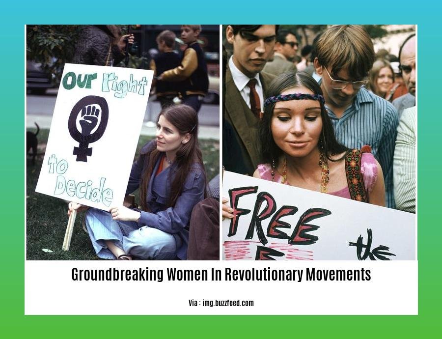 groundbreaking women in revolutionary movements 2