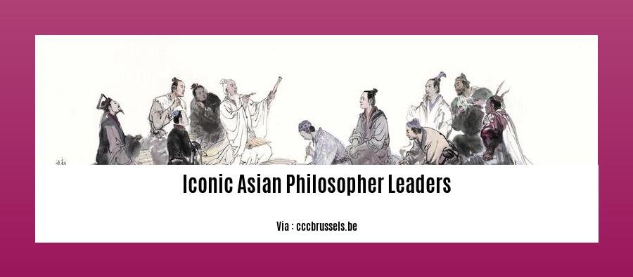 iconic asian philosopher leaders