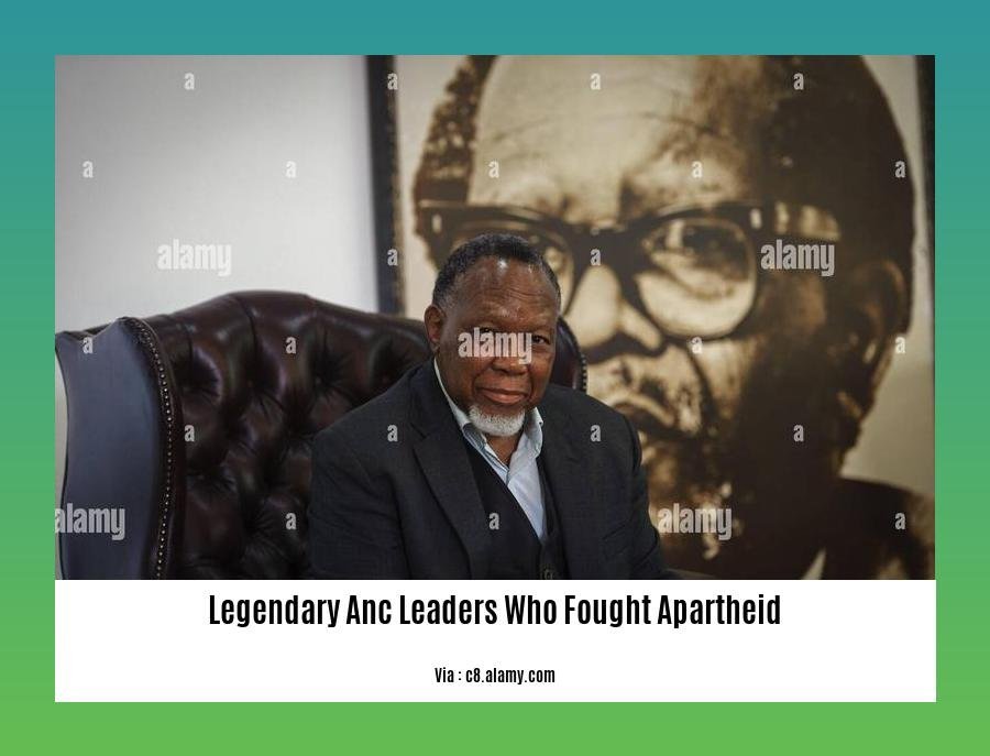 Legendary ANC Leaders who Fought Apartheid