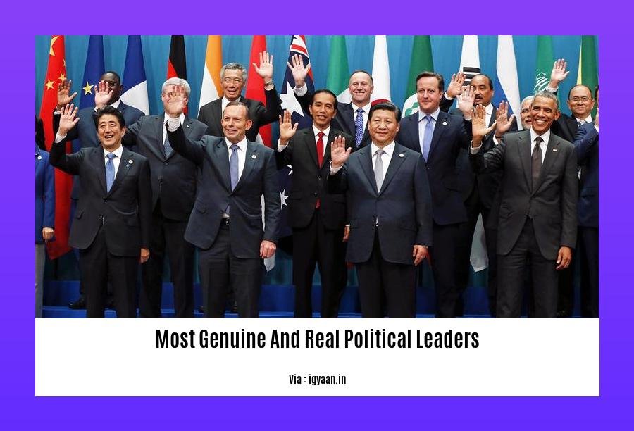 most genuine and real political leaders 2