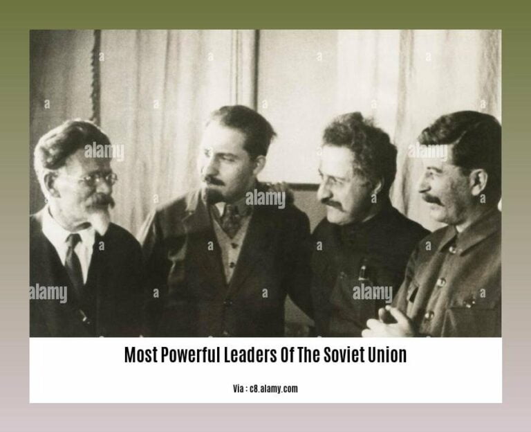 The Most Powerful Leaders Of The Soviet Union