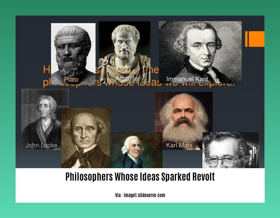 philosophers whose ideas sparked revolt 2