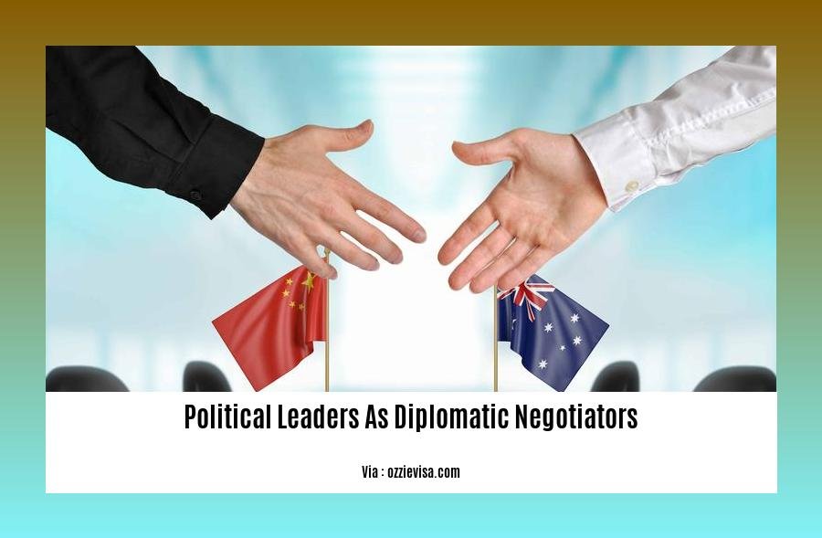 political leaders as diplomatic negotiators 2
