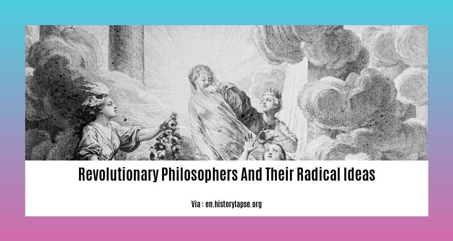 revolutionary philosophers and their radical ideas